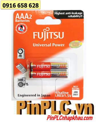 Fujitsu LR03 Universal, Pin AAA 1.5v Alkaline Fujitsu LR03 Universal